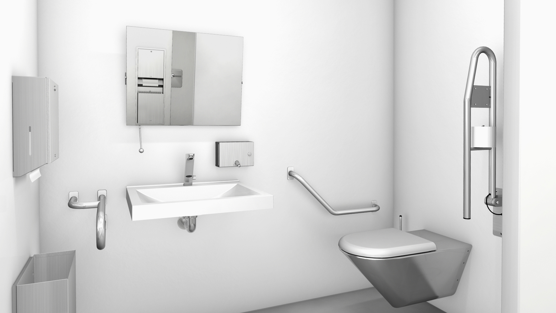 KWC rodan met afvalklep