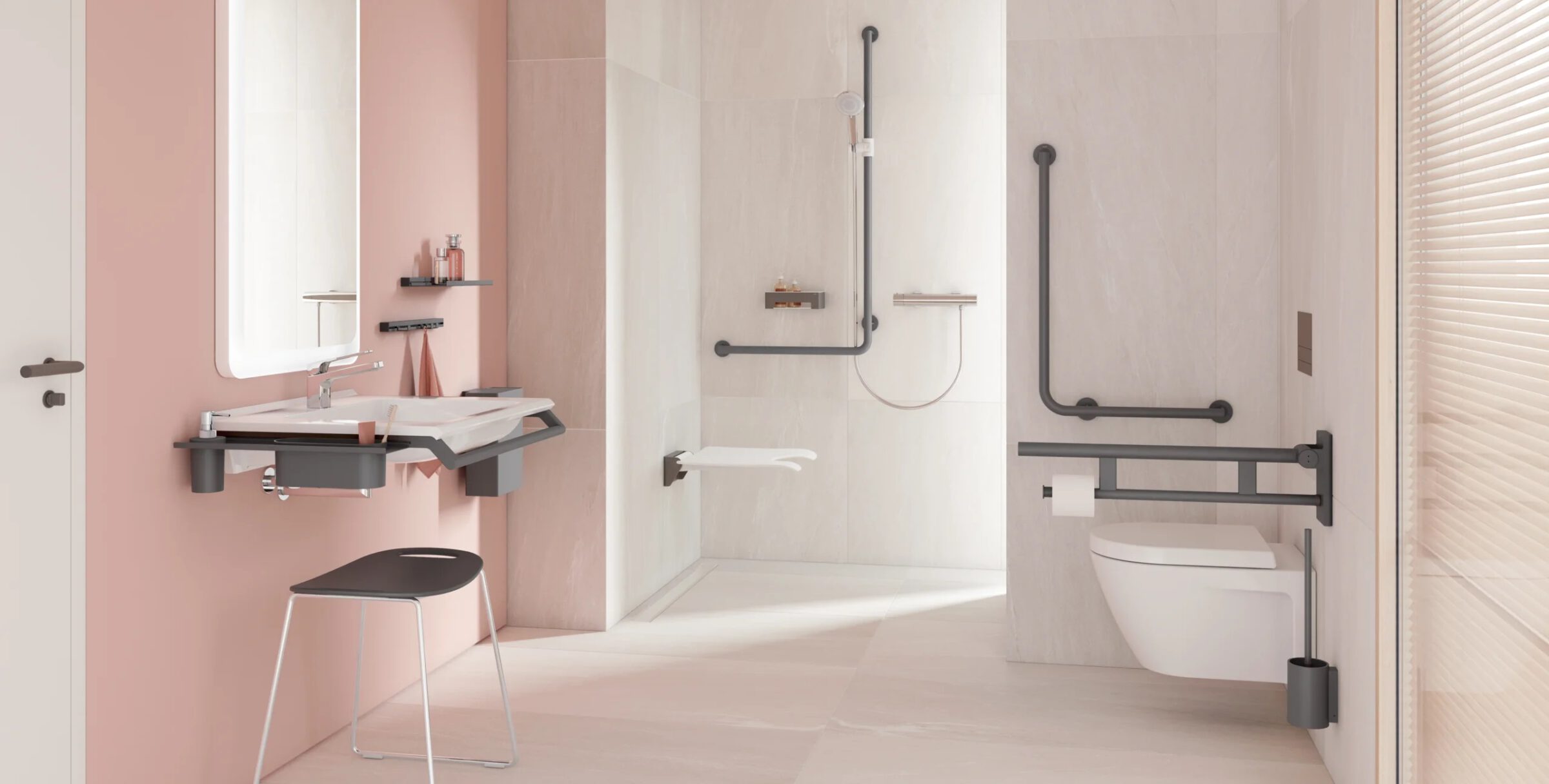 HEWI 900 grey pearl mica