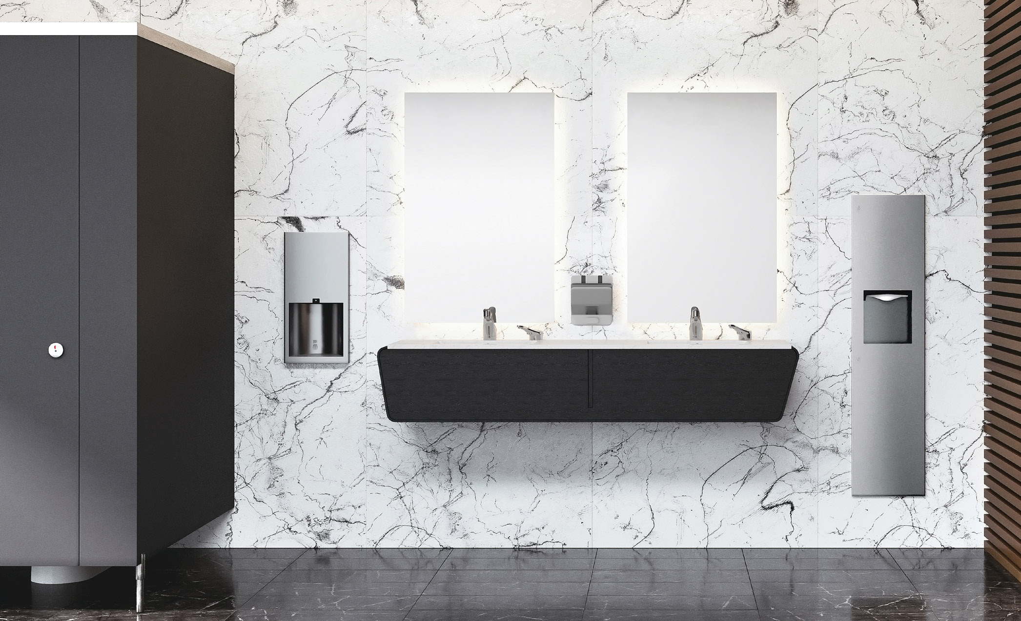 Bobrick Trimline Sanitaire ruimte Accessoires